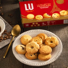 LU/露怡 法国进口饼干曲奇饼干76g5种口味 美味不停