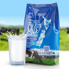 纽仕兰/the land 成人全脂奶粉 1kg袋装1000g 调制乳粉