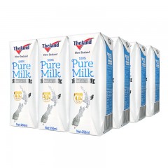 纽仕兰/the land 4.0g低脂部分脱脂纯牛奶 250ml*12礼盒装