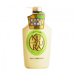 资生堂 可悠然美肌碧野悠悠沐浴露550ml 清洁滋润肌肤