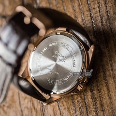 卡西欧 休闲钢带手表男简约指针防水石英表男款MTP-1384