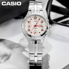 卡西欧 女士手表淑女时尚韩版腕表女防水休闲石英表LTP-2064