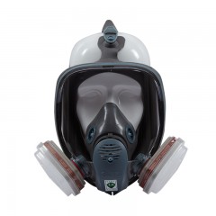 和讯自有产品 防毒面具喷漆化工防农药粉尘打磨防护面罩防尘面具SJL－600