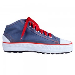 和讯自有产品  时尚5KV绝缘鞋 电工劳保鞋 布面防电胶鞋