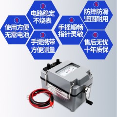 祥瑞德 摇表500v兆欧表1000v绝缘电阻测试仪2500v 电工电阻表 ZC25-3