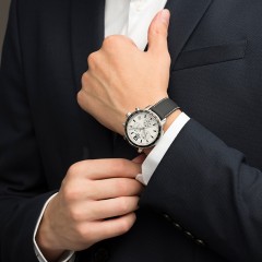 Tissot天梭  时捷运动防水计时石英皮带手表男表