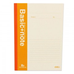 得力 B5笔记本软抄本 7662