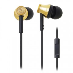 铁三角/Audio Technica  手机通话线控带麦入耳式耳机 ATH-CK330IS