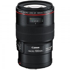佳能 微距单反镜头 新百微 红圈镜头 EF 100mm F2.8L IS USM