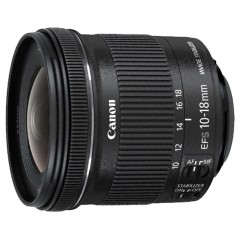 佳能 10-18 镜头 防抖超广角变焦镜头  EF-S 10-18mm F4.5-5.6 IS STM