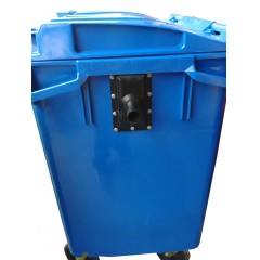 国产 新料超特大 环卫小区垃圾中转箱户外塑料果皮垃圾桶 660L升 NX-660