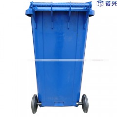 国产 环卫垃圾桶小区物业户外垃圾桶大塑料240升 垃圾车挂车桶B型 NX-240G