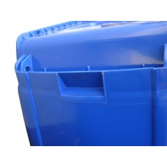 国产 环卫垃圾桶小区物业户外垃圾桶大塑料240升 垃圾车挂车桶B型 NX-240G