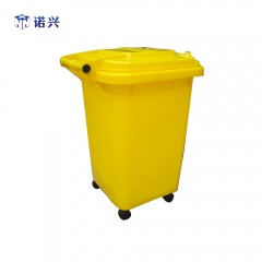 国产 小区户外塑料垃圾桶转角走廊楼道楼梯垃圾桶 新料加厚 50L升 NX-50