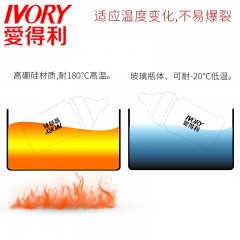 爱得利 玻璃奶瓶高硼硅宝宝宽口奶瓶新生儿150+260ml奶瓶婴儿A111