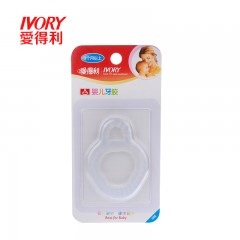 爱得利 全硅胶婴儿牙胶宝宝咬咬胶 磨牙棒柔软硅胶C02