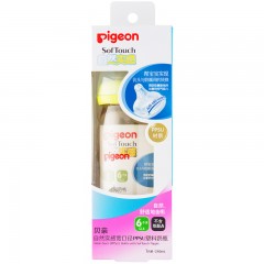 贝亲  自然实感宽口径PPSU婴儿奶瓶240ml 配L号奶嘴