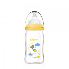 贝亲  宽口径玻璃迪士尼婴儿奶瓶160ml 配SS号奶嘴