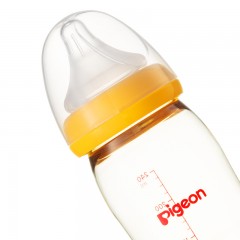 贝亲 自然实感宽口径PPSU奶瓶240ml配L AA94