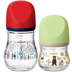 贝亲  自然实感宽口径臻宝奶瓶 80ml/160ml