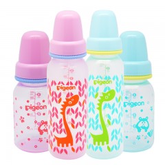 贝亲  标准口径PP塑料彩绘奶瓶120ml/240ml