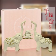 国产 家居装饰品摆设客厅酒柜玄关电视柜摆件现代简约工艺乔迁新居礼品