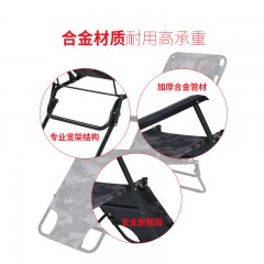 国产 折叠床加固单人午睡多功能床躺椅办公室午休床折叠椅