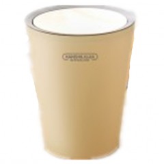 国产 按压垃圾桶带盖家用客厅创意卫生间圾垃非脚踏大号厨房厕所拉圾桶 HSLJ-1507