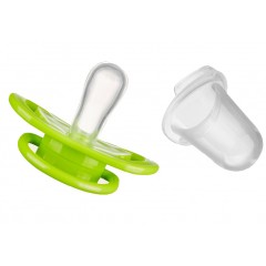 爱得利 带链型安抚奶嘴安抚型 食品级硅胶安抚奶嘴 磨牙C06