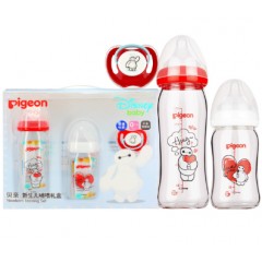 贝亲  Disney新生儿哺喂礼盒（大白/米奇）