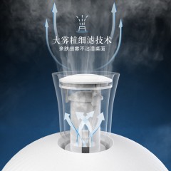 小熊  迷你加湿器小型空气净化香薰机增湿器 JSQ-B15H2