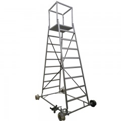 国产   铝合金梯车接触网维修梯车铁路梯车多高度可选作业梯车  GHDL-3