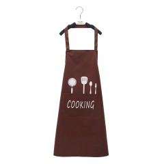 可擦手厨房家用防水防油围裙日式时尚女做饭成人男工作服定制LOGO