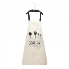 可擦手厨房家用防水防油围裙日式时尚女做饭成人男工作服定制LOGO