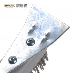 麦思德  不锈钢钢丝刷钢刷去污除锈钢丝刷烧烤清洁刷刷子工业清污刷