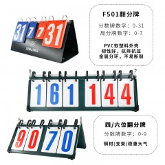 国产 篮球比赛计分牌记分牌计分翻分牌 比分牌 乒乓球羽毛球积分牌三位
