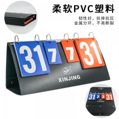 国产 篮球比赛计分牌记分牌计分翻分牌 比分牌 乒乓球羽毛球积分牌三位