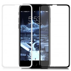 倍思  苹果7plus钢化膜iPhone8全屏覆盖7手机8p贴膜抗蓝光玻璃P透明水凝防摔全包边屏保保护防爆防指纹买一送一