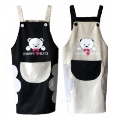 国产 可擦手围裙厨房家用防水防油污女时尚可爱日式做饭工作服定制LOGO