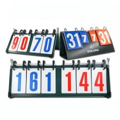 国产 篮球比赛计分牌记分牌计分翻分牌 比分牌 乒乓球羽毛球积分牌三位