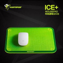 镭拓 磨砂硬面游戏鼠标垫 创意笔记本办公硬质滑鼠垫 ICE
