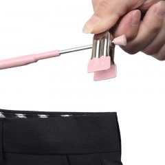 国产 家用防滑西裤架裤夹子纳米多功能无痕挂裤子衣架裙子挂裤架子批发