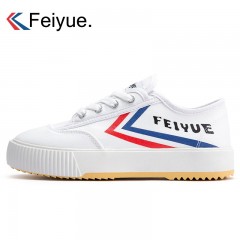 feiyue/飞跃 经典夏季新款厚底女鞋 甜美系松糕底帆布鞋休闲增高鞋