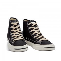 feiyue/飞跃 高帮帆布鞋 新款复古简约休闲鞋原宿风男鞋篮球鞋904