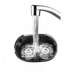 超人  电动刮胡刀充电式剃须刀双头 SS200