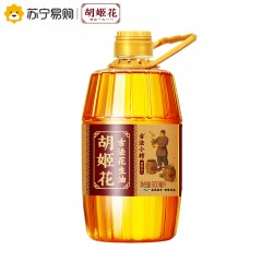胡姬花 古法小榨花生油900ml/瓶 食用油物理压榨