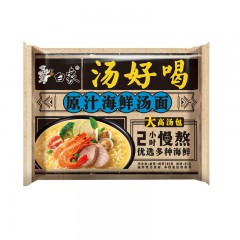 白象 汤好喝方便面袋装老母鸡汤面85g