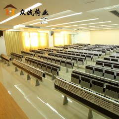 国产 阶梯教室课桌椅大教室排椅
