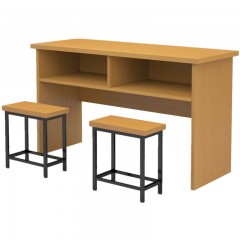 国产  课桌椅组合120*0.4