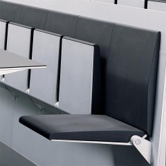 国产  超薄阶梯教室桌椅排椅